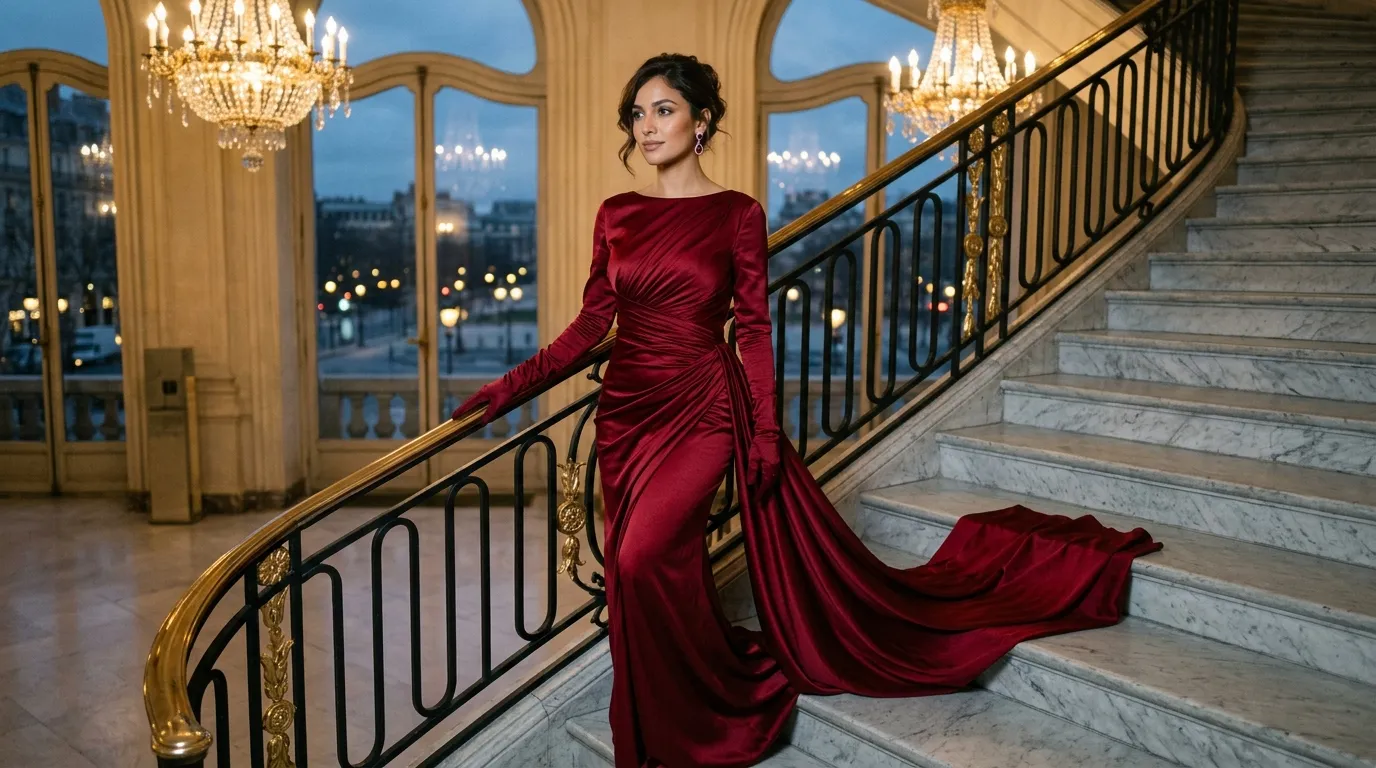 Robe de soirée rouge longue : les meilleures idées