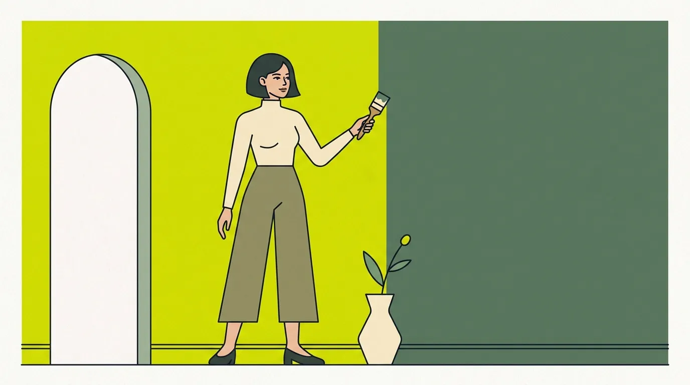 Peinture verte tendance : idées déco et nuances pour votre intérieur