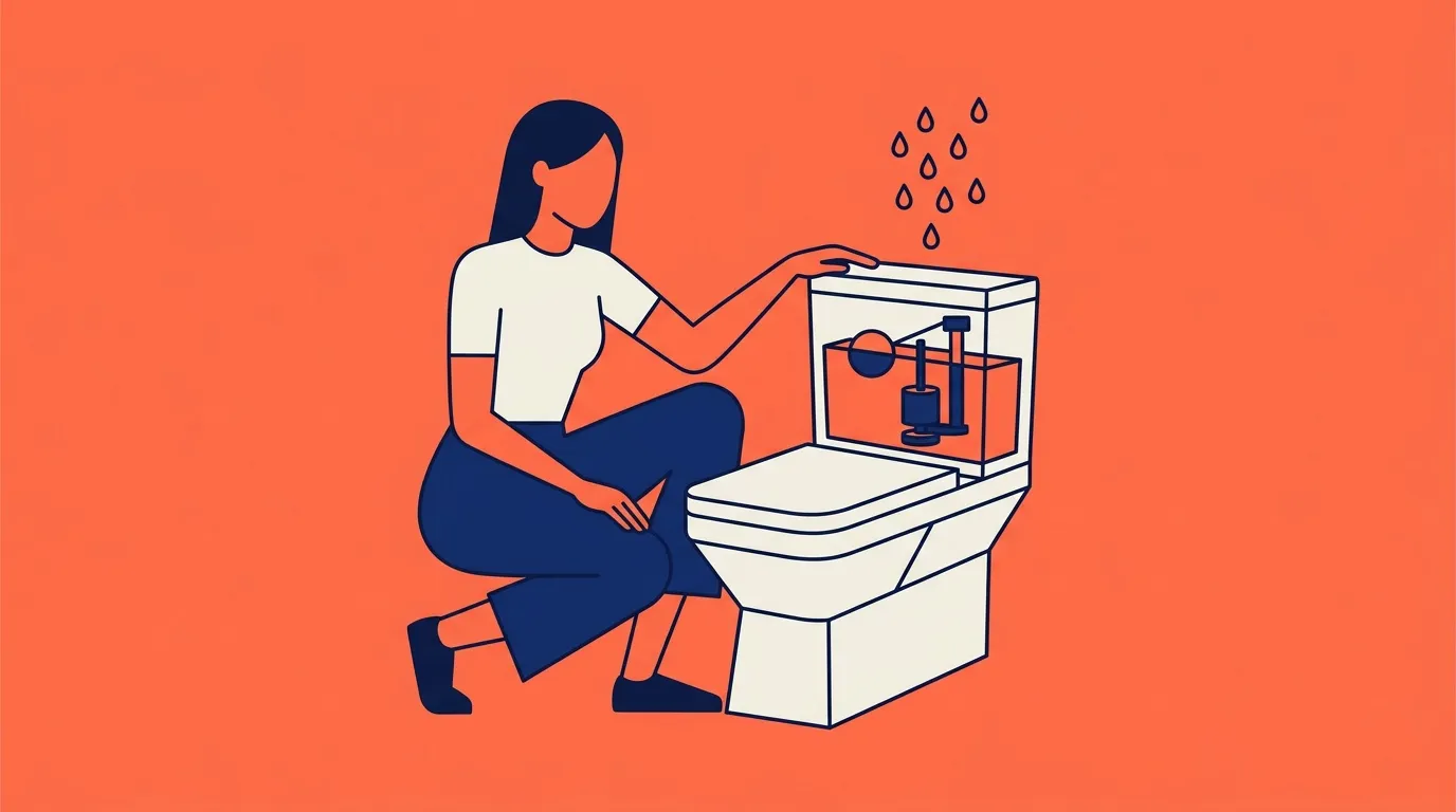 Chasse d'eau qui coule ou ne se remplit plus : causes et solutions