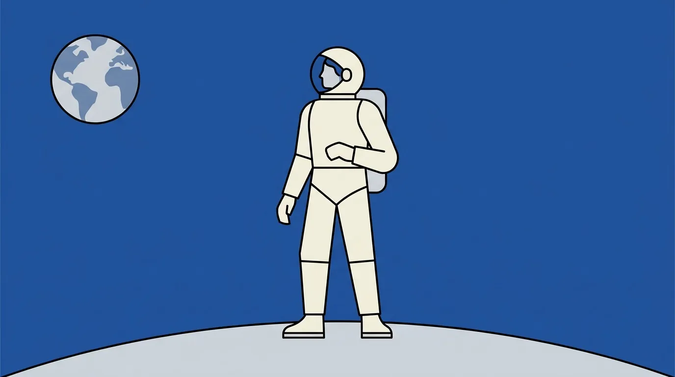 homme qui a marché sur la lune