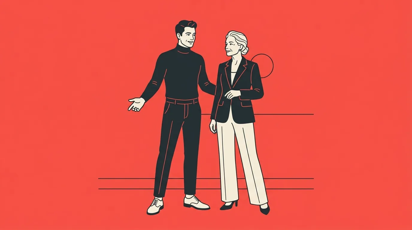homme qui aime les femmes plus vieille