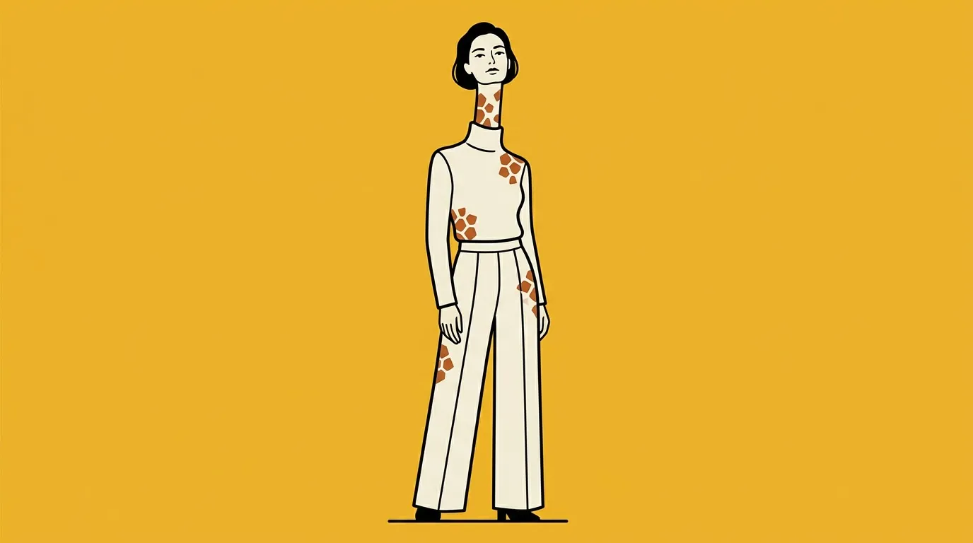 femme girafe