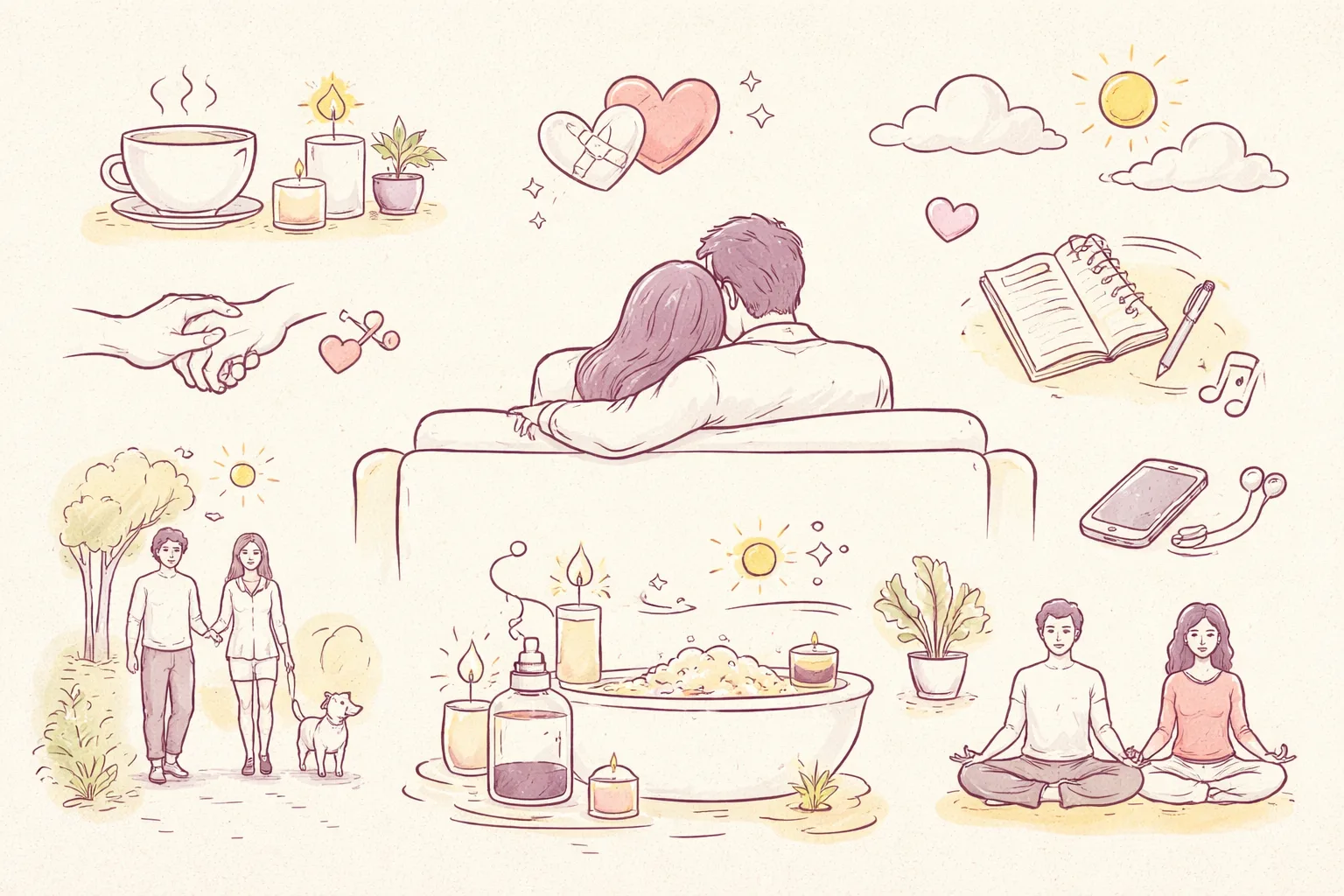 9 astuces pour mieux gérer le stress et l’anxiété au sein de votre relation amoureuse