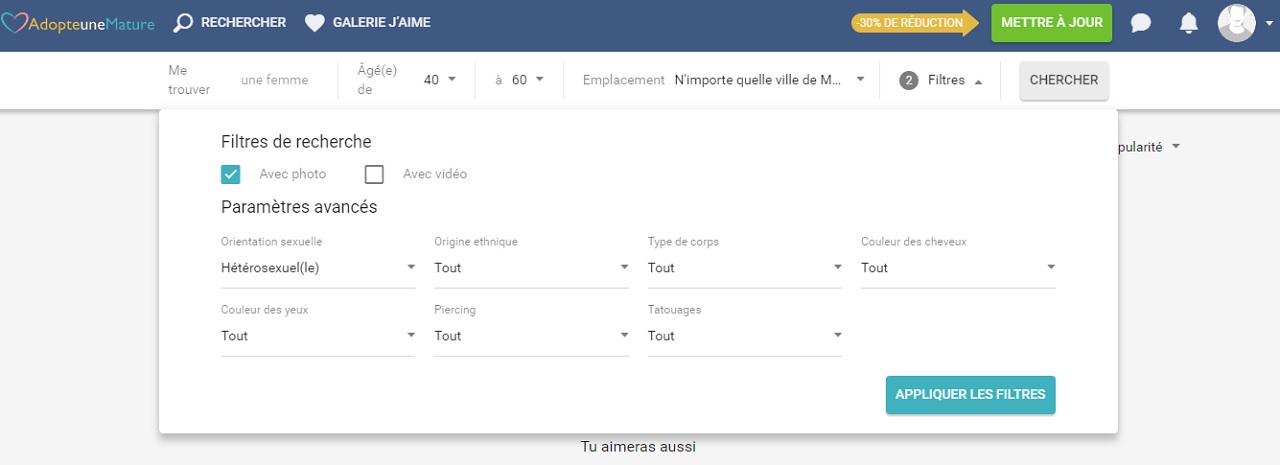 Adopte une mature : mon Avis