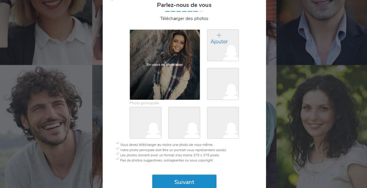 Application & site de rencontre en ligne