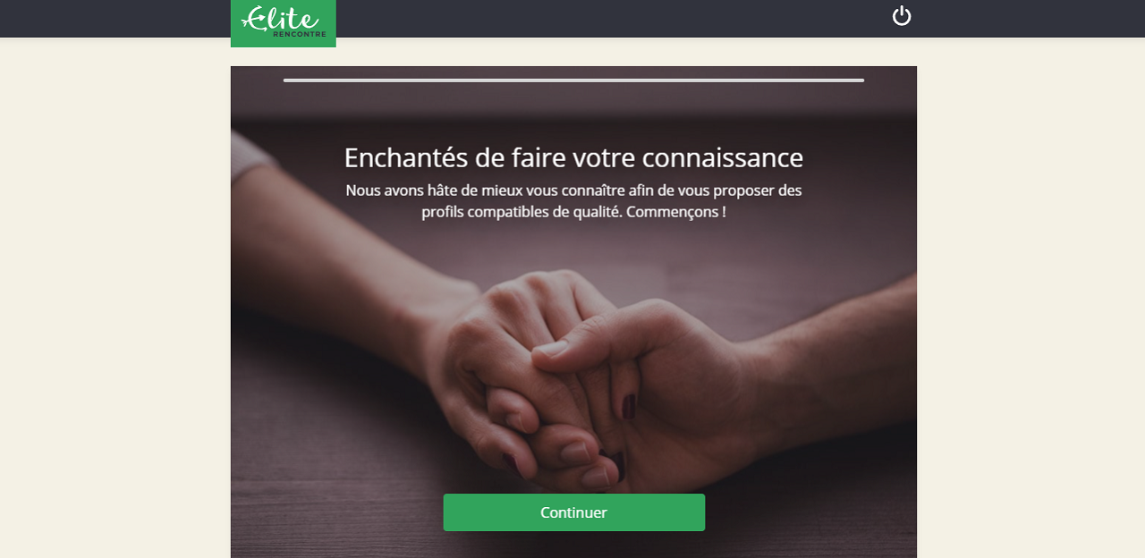 Inscription Elite Rencontre