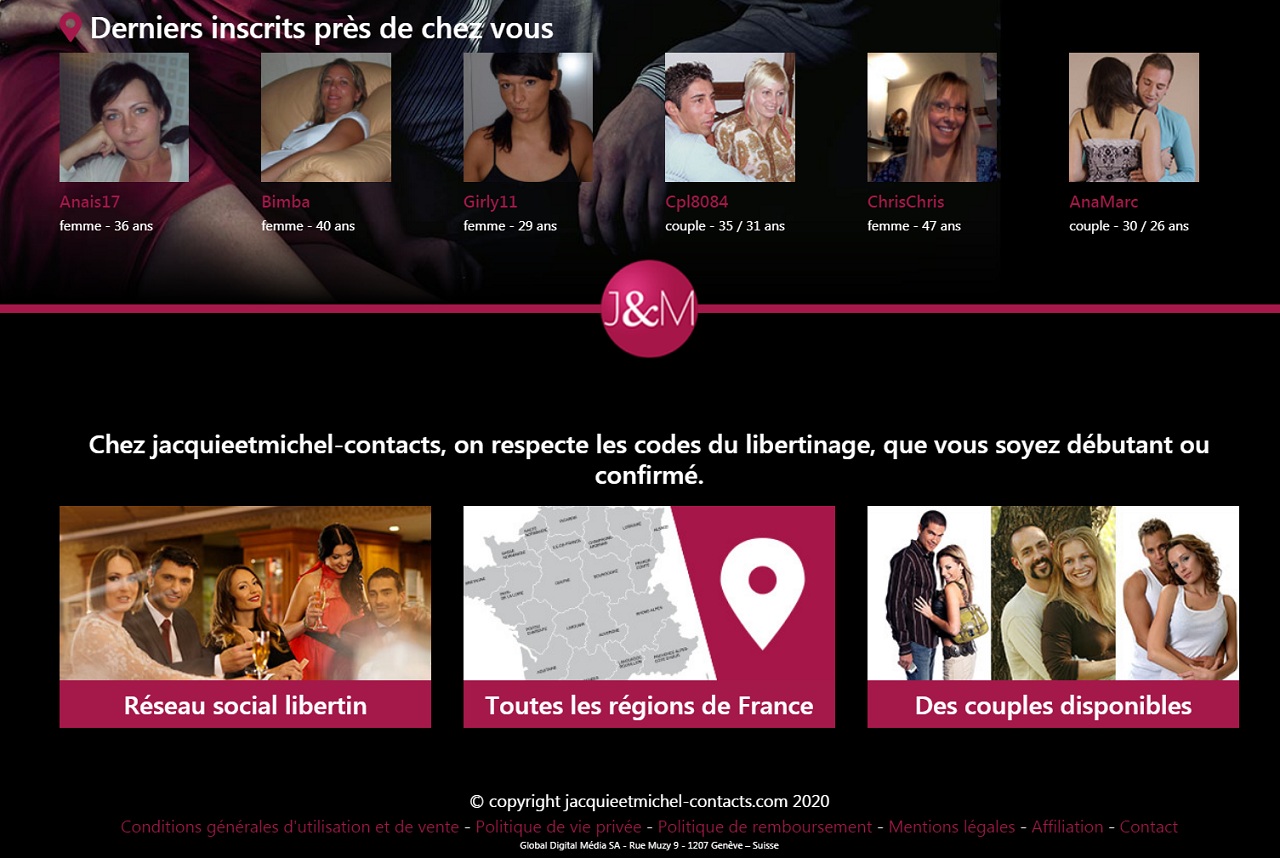 Jacquie et Michel Contact