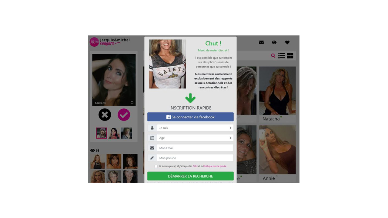 Jacquie et Michel Cougar: mon avis