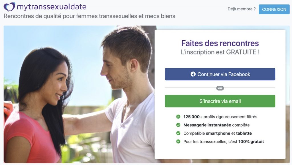 MyTranssexualDate - Accueil
