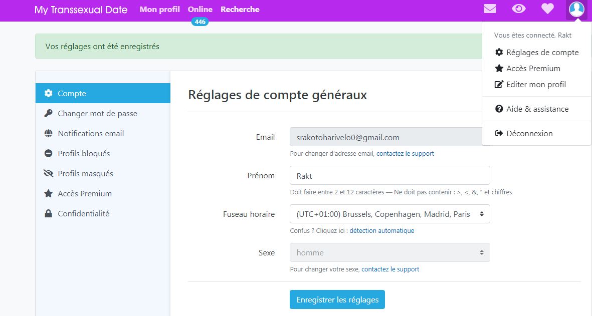 My Transsexual Date : mon Avis