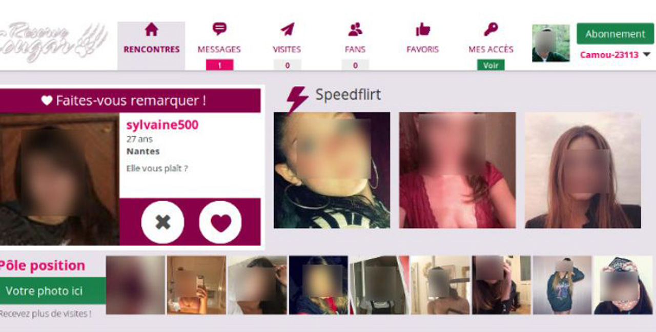 Page d'accueil de Reserve Cougar