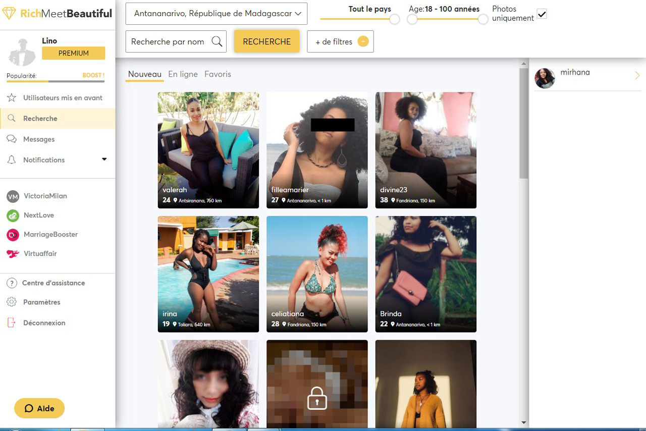 Recherche personnalisée