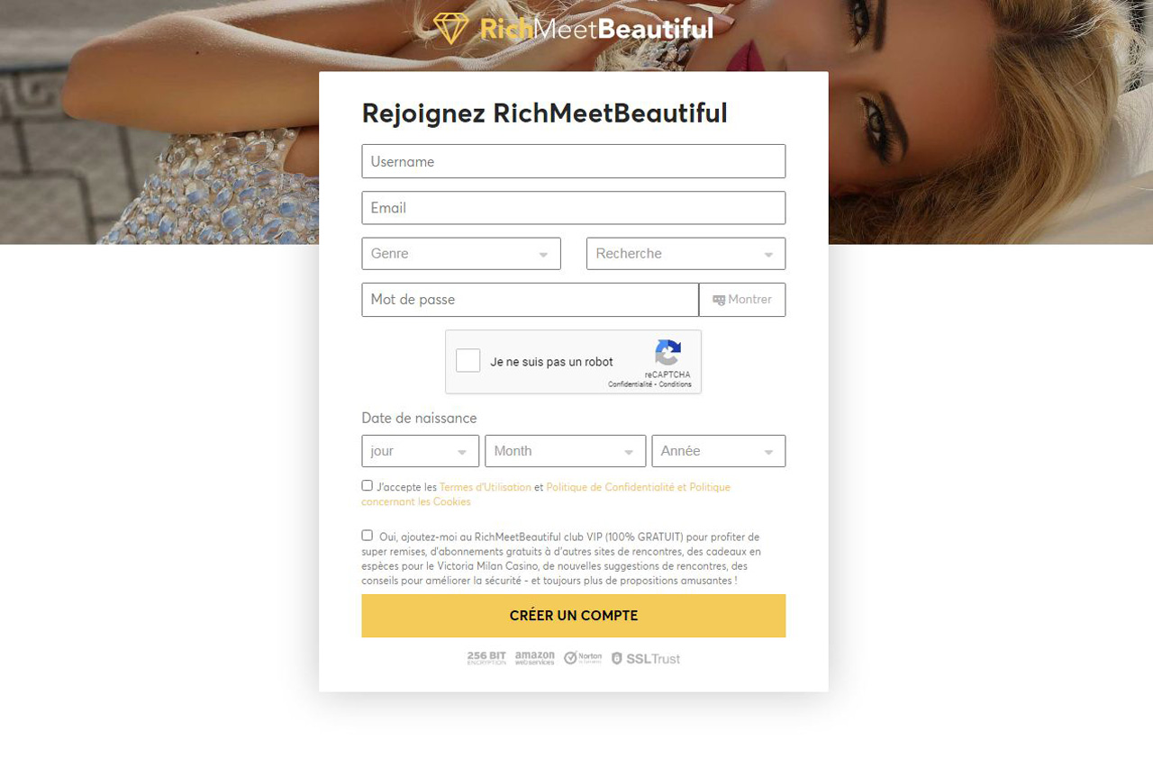 Formulaire d'inscription