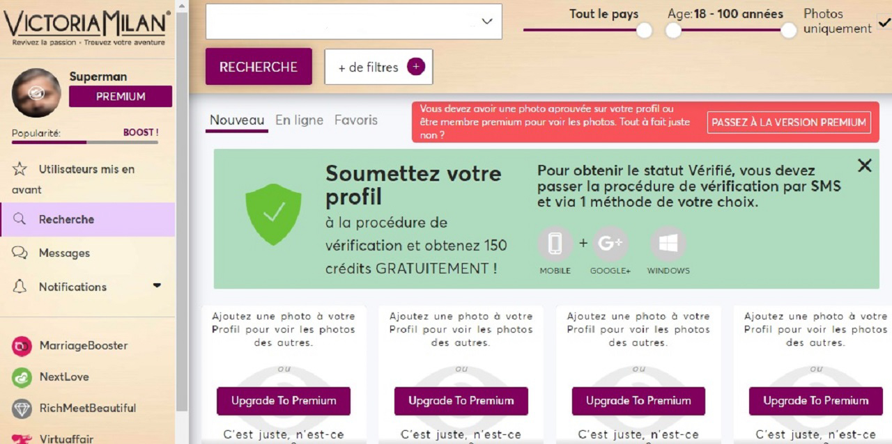 Victoria Milan : notre avis sans concession