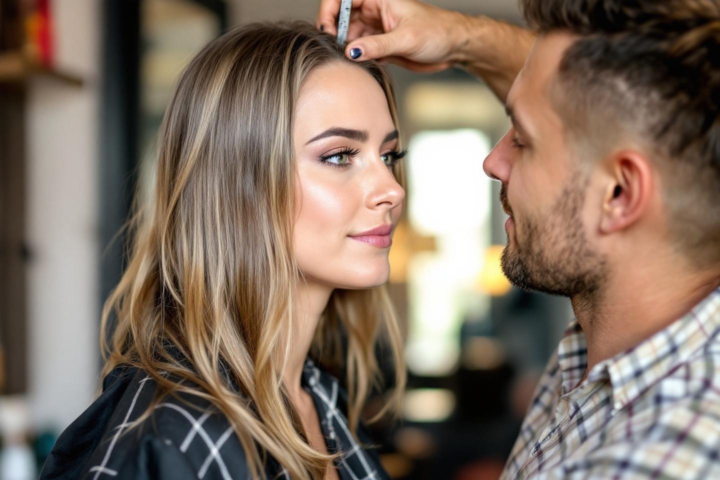 Coupe de cheveux d&eacute;grad&eacute;e et effil&eacute;e : diff&eacute;rences et id&eacute;es pour femme