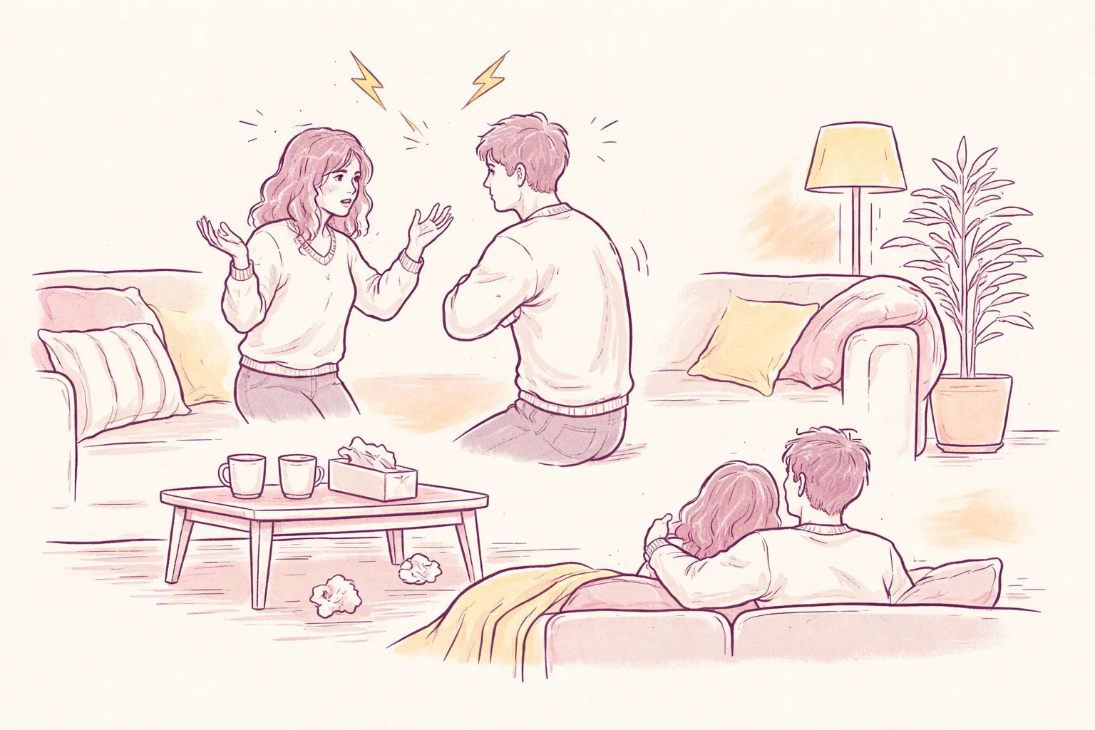 Partenaire colérique : est-ce toujours mauvais dans la vie d’un couple ?