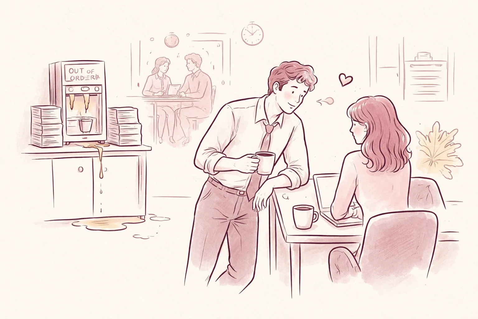 Que faire quand un homme marié vous drague au travail : gérer la séduction entre collègues