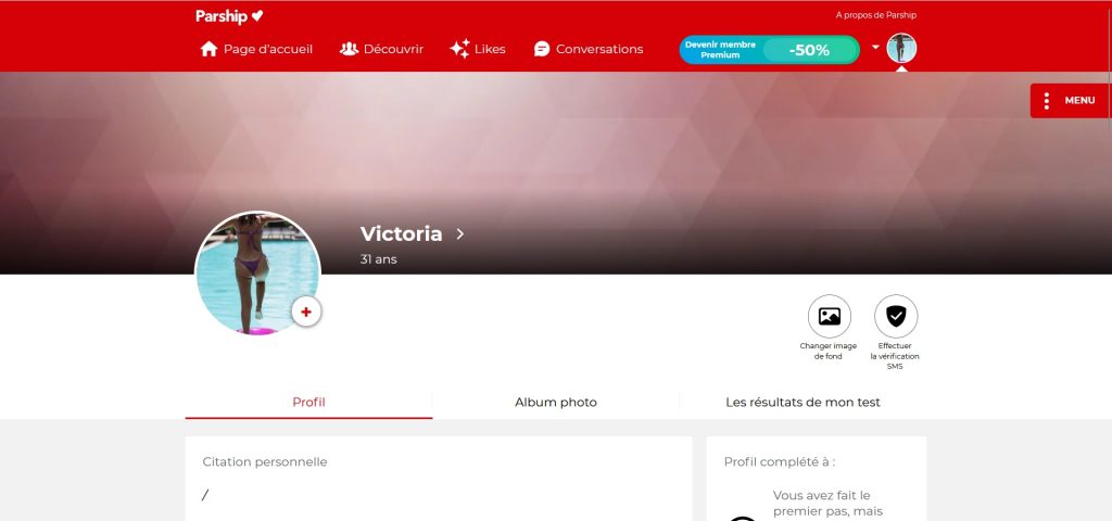 mon profil hot sur le site de rencontres belge parship