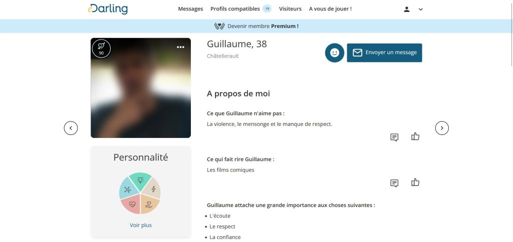 mes recherches sur la plateforme de rencontres pour catholiques eDarling