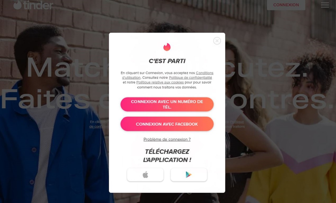 Supprimer son compte Tinder