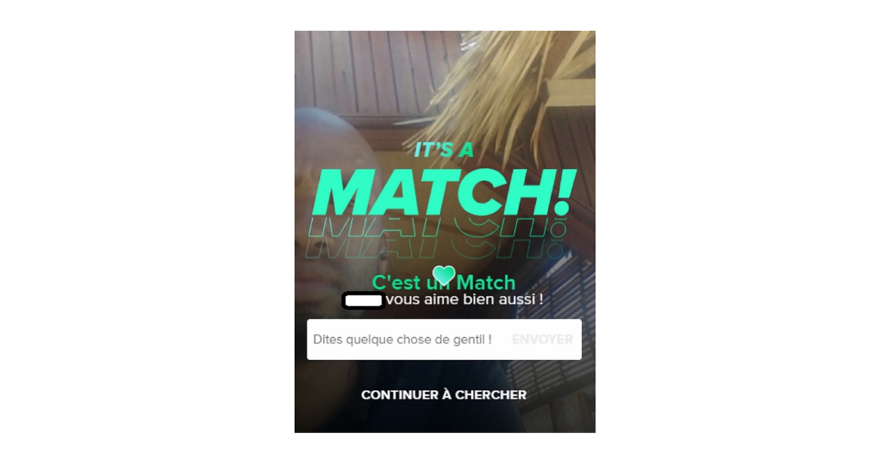 Match sur Tinder